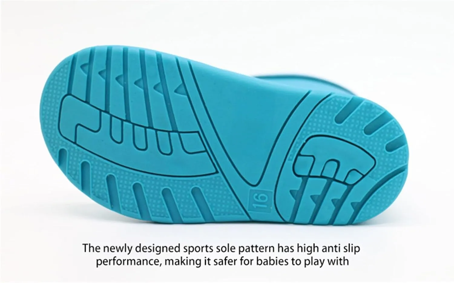 Toddler Rain Boots for Boys Girls Kids Short Rain Shoes Infant Lightweight Shoes Easy On Outdoor Garden Boots