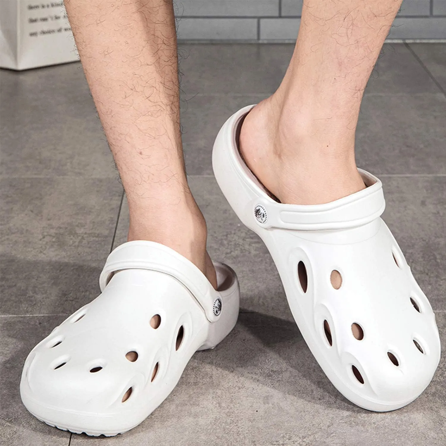Unisex-Adult Classic Clog Lightweight Non-Slip Garden Clogs Mules Quick-Drying Sandals for Men Women
