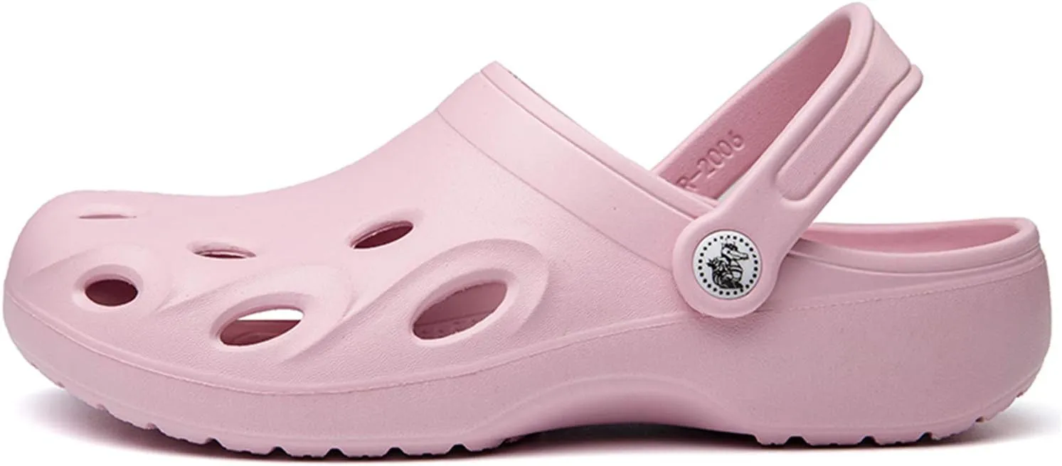 Unisex-Adult Classic Clog Lightweight Non-Slip Garden Clogs Mules Quick-Drying Sandals for Men Women