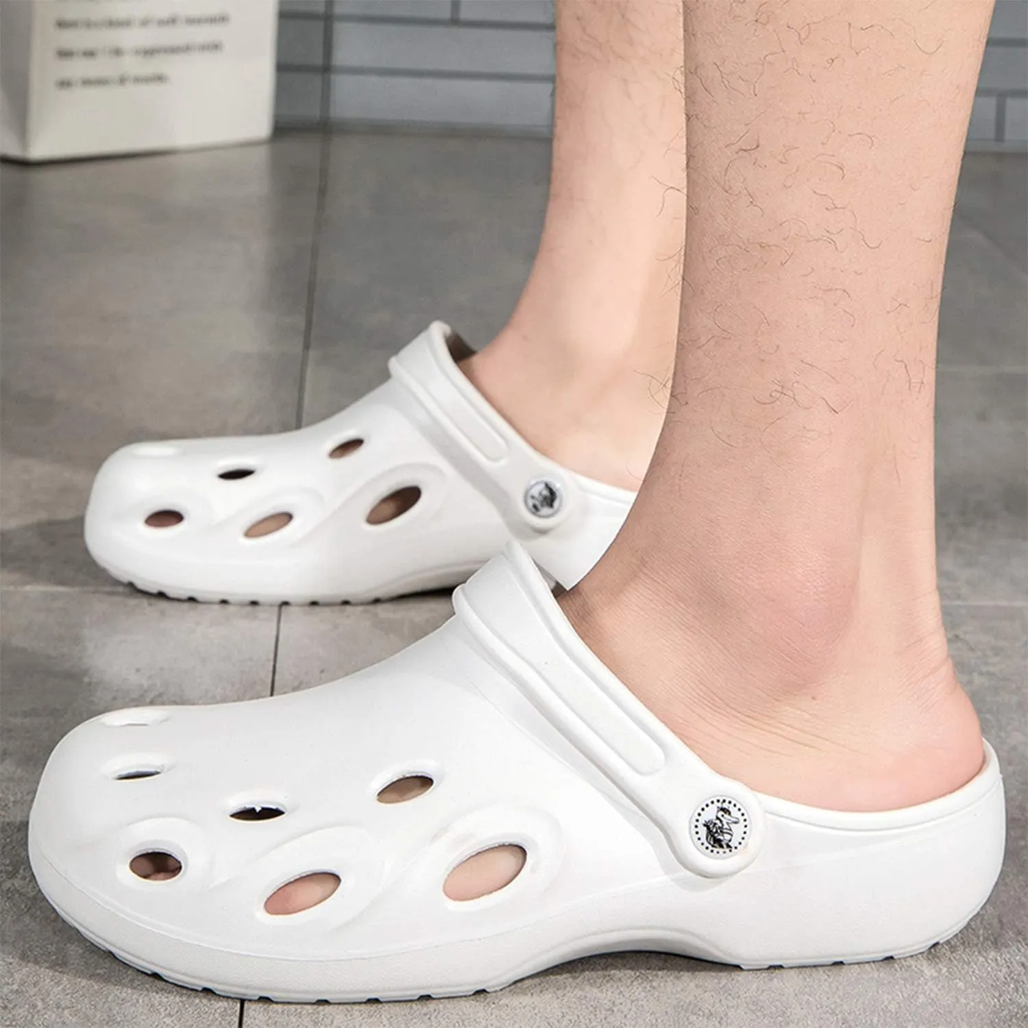 Unisex-Adult Classic Clog Lightweight Non-Slip Garden Clogs Mules Quick-Drying Sandals for Men Women