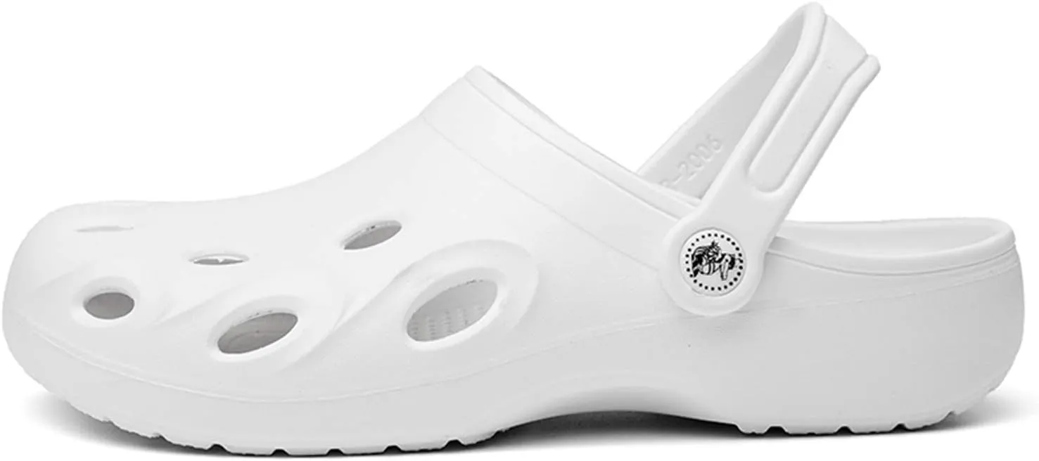 Unisex-Adult Classic Clog Lightweight Non-Slip Garden Clogs Mules Quick-Drying Sandals for Men Women
