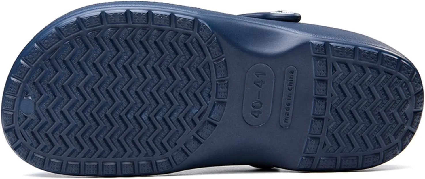 Unisex-Adult Classic Clog Lightweight Non-Slip Garden Clogs Mules Quick-Drying Sandals for Men Women