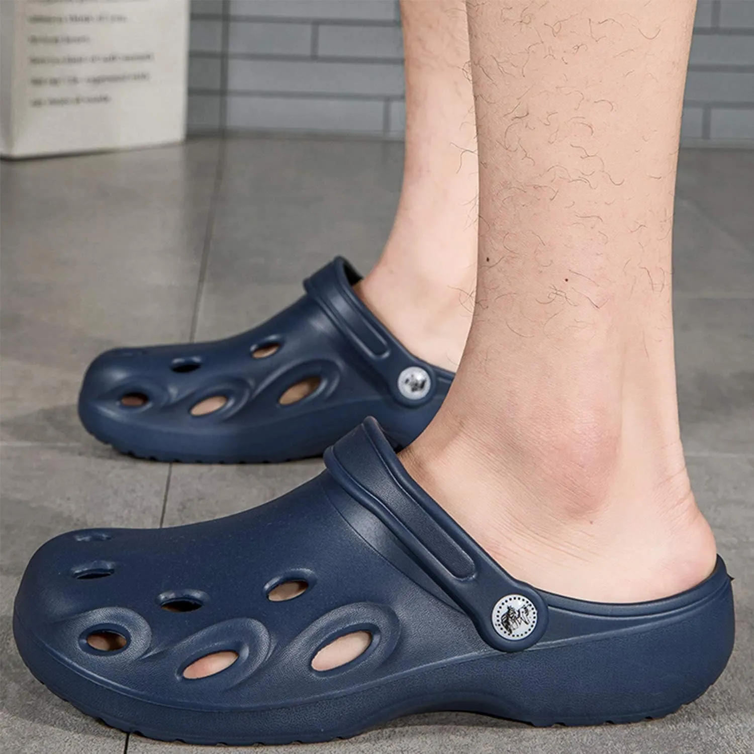Unisex-Adult Classic Clog Lightweight Non-Slip Garden Clogs Mules Quick-Drying Sandals for Men Women