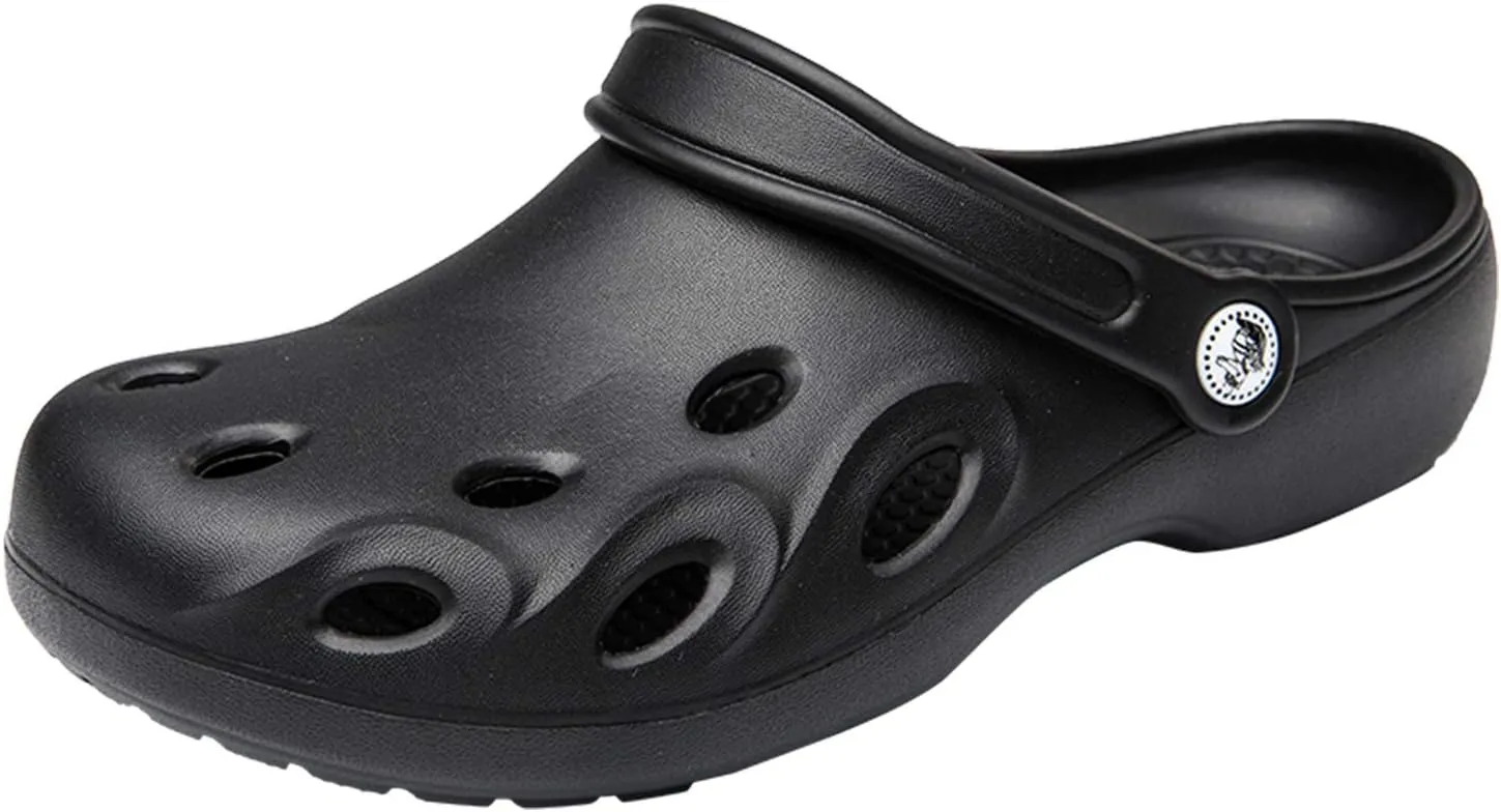 Unisex-Adult Classic Clog Lightweight Non-Slip Garden Clogs Mules Quick-Drying Sandals for Men Women