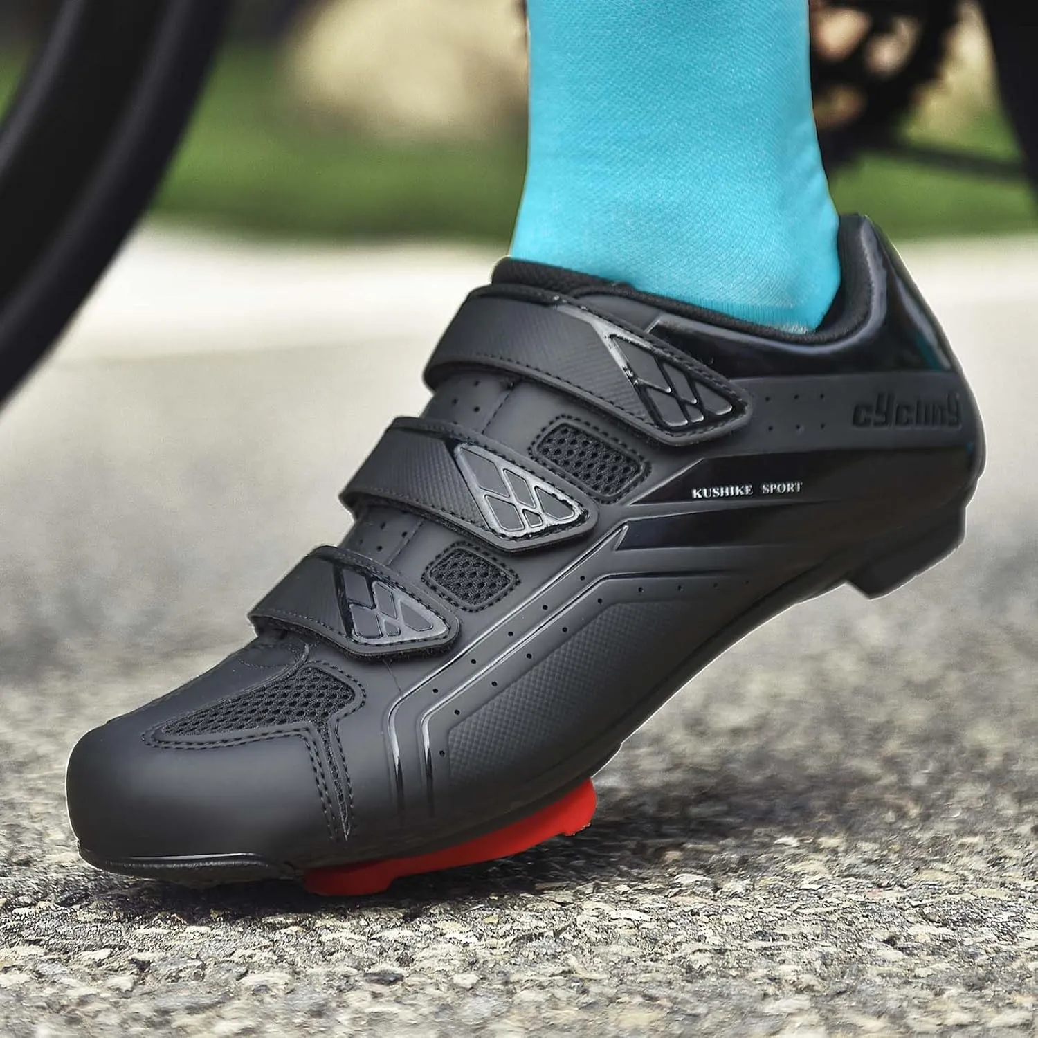 Unisex Cycling Shoes Compatible with pelaton Indoor Road Bike Shoes Mountain Bike Shoes for Men and Women Delta Cleats Clip Outdoor Pedal Bicycle Shoes MTB Shoes for Men