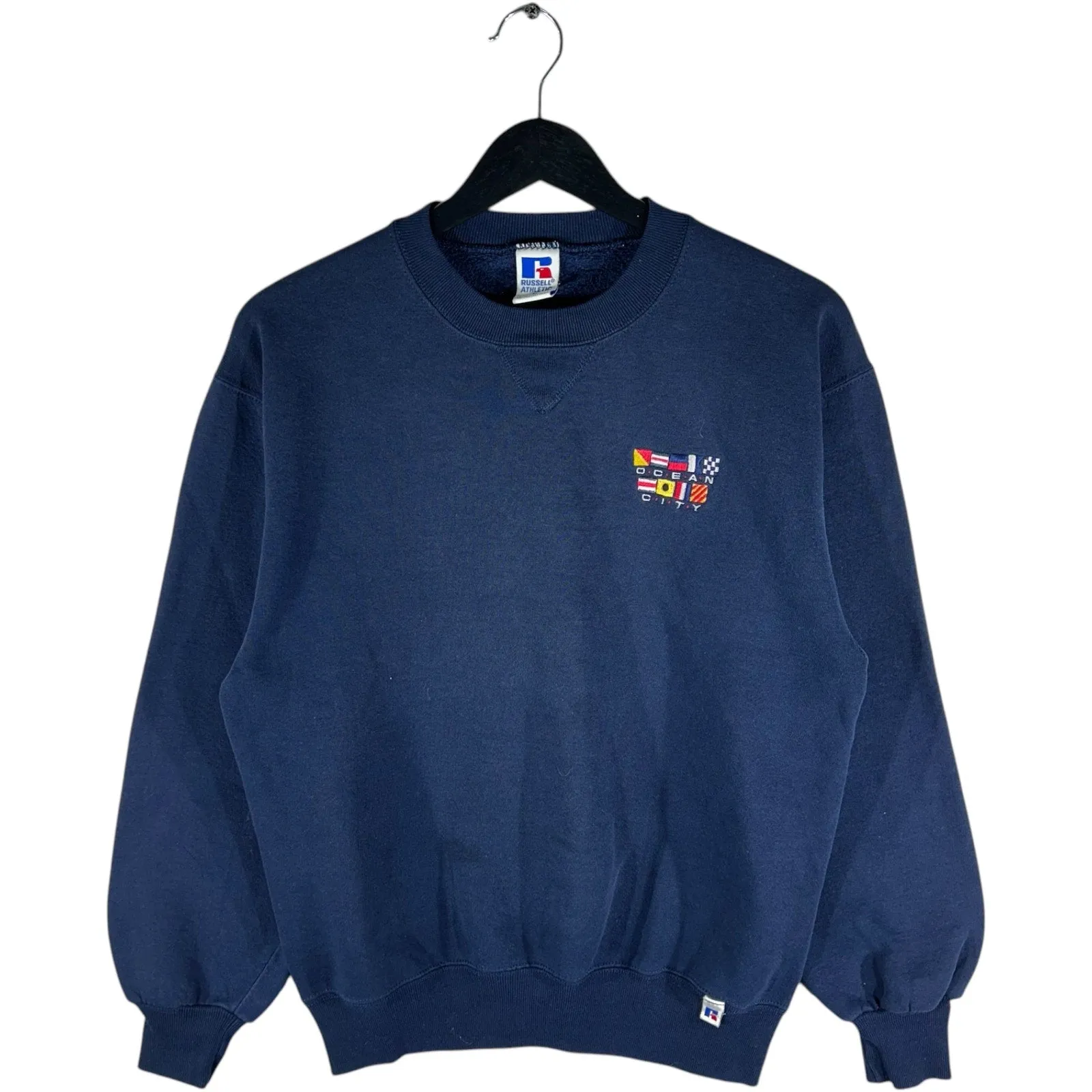 Vintage Russell Athletic Ocean City Mini Spellout Crewneck