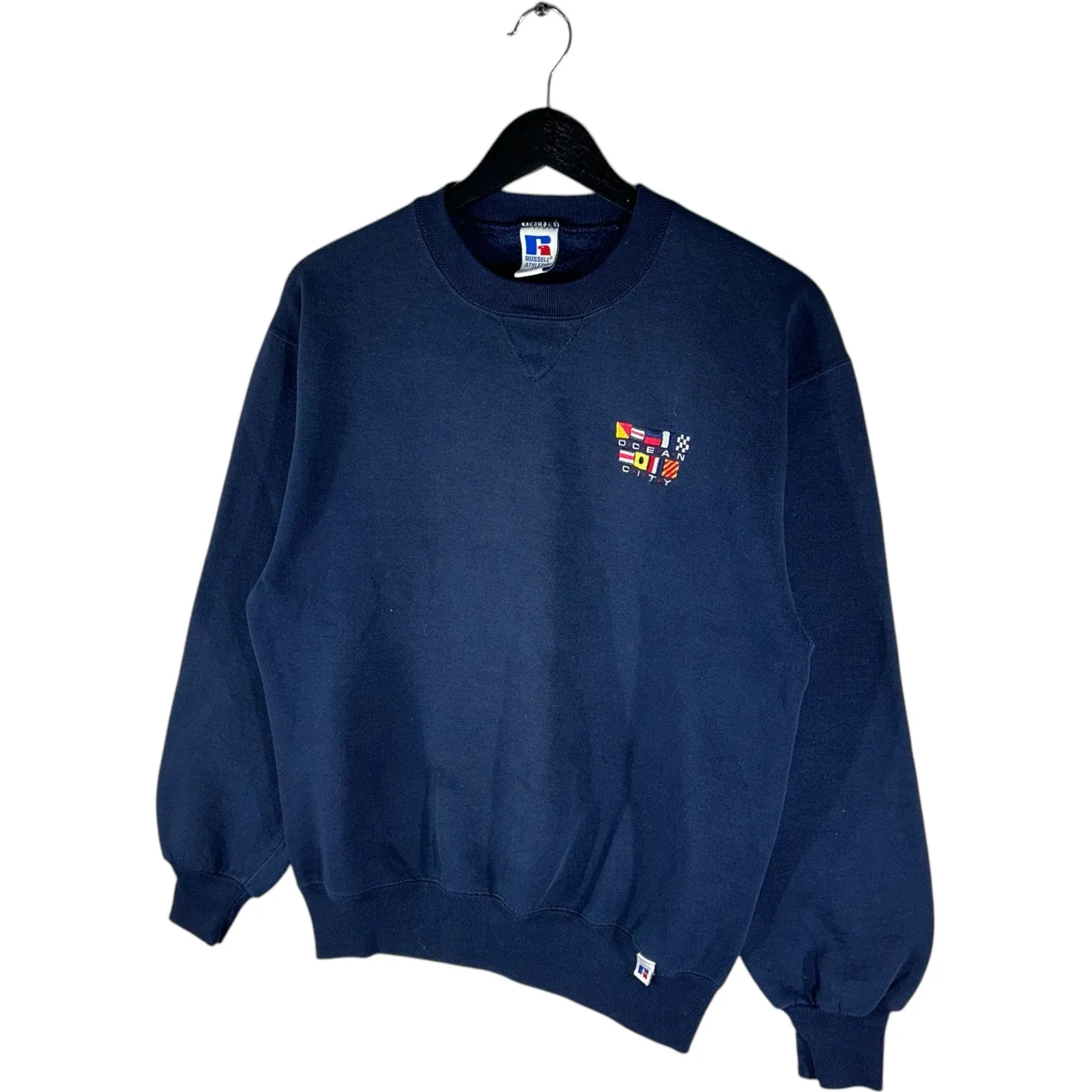 Vintage Russell Athletic Ocean City Mini Spellout Crewneck