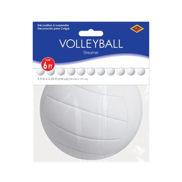 Volleyball Streamer (1 per package)