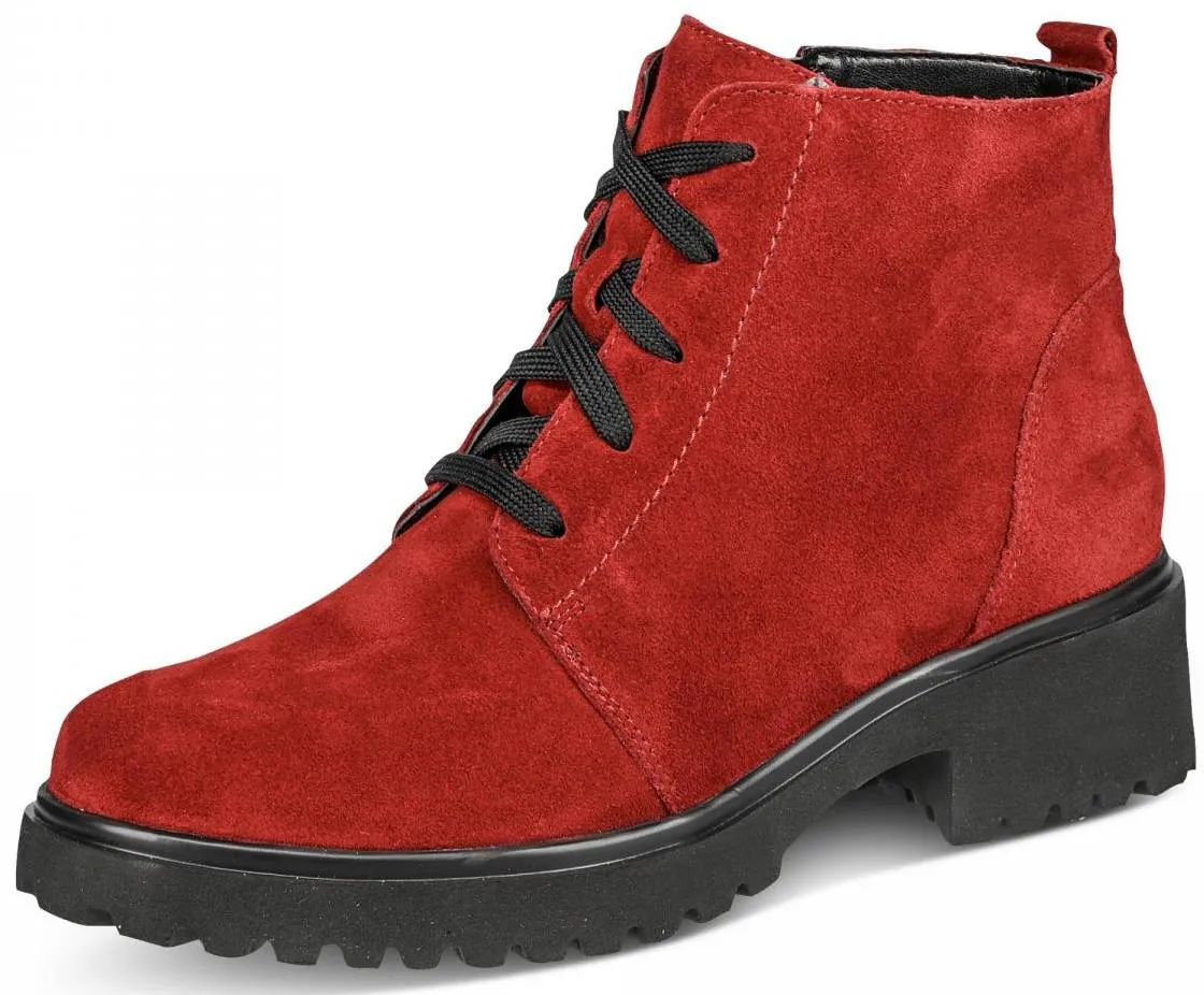 Waldlaufer Women's H-Luise Red Nubuck