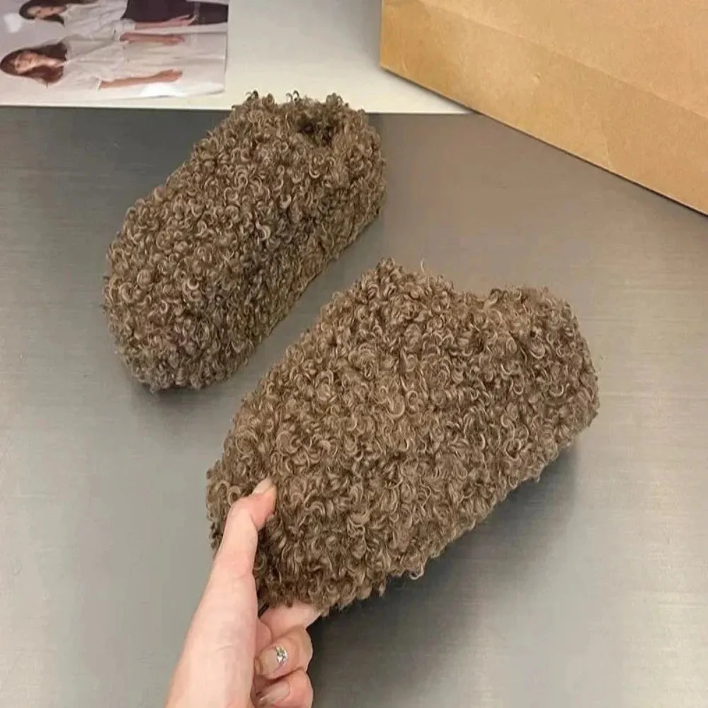 Winter Comfortable  Warm Slippers Non-slip Lightweight