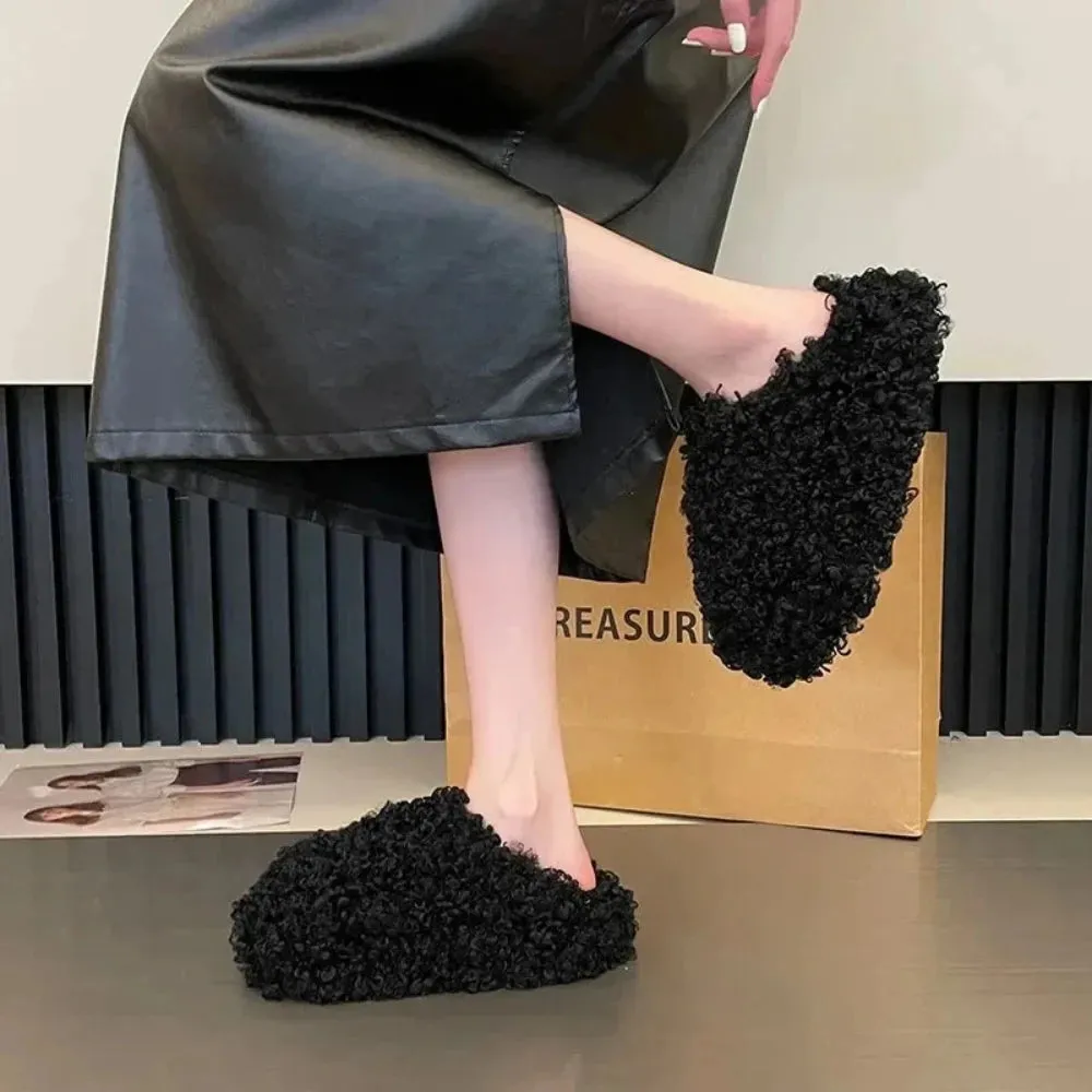 Winter Comfortable  Warm Slippers Non-slip Lightweight