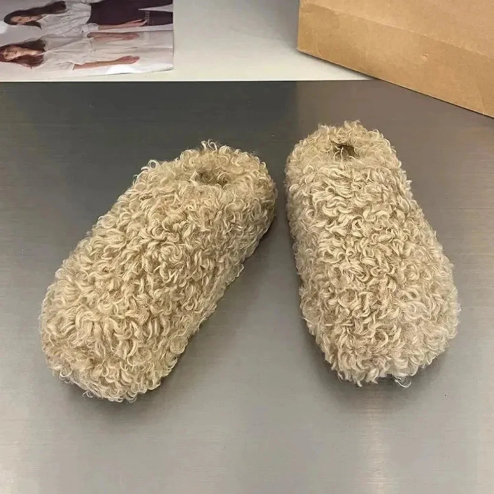 Winter Comfortable  Warm Slippers Non-slip Lightweight