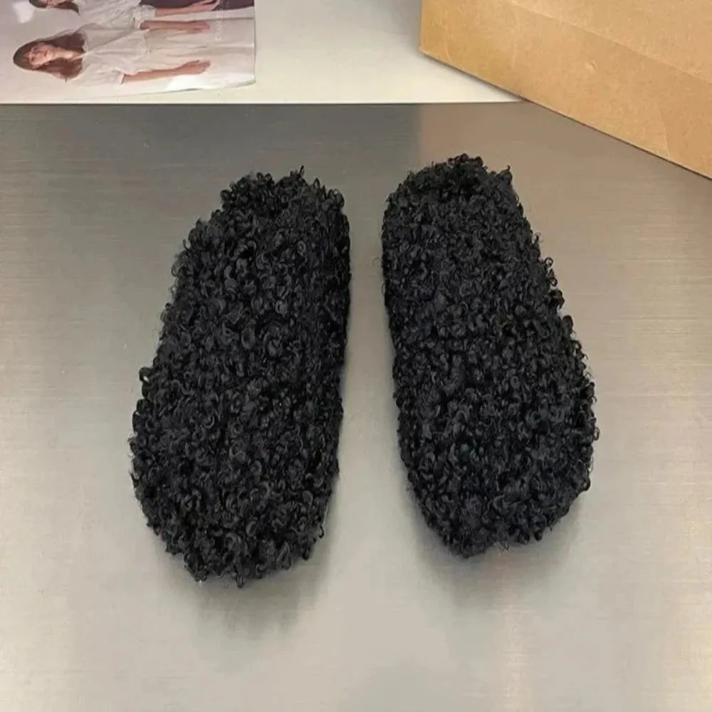 Winter Comfortable  Warm Slippers Non-slip Lightweight