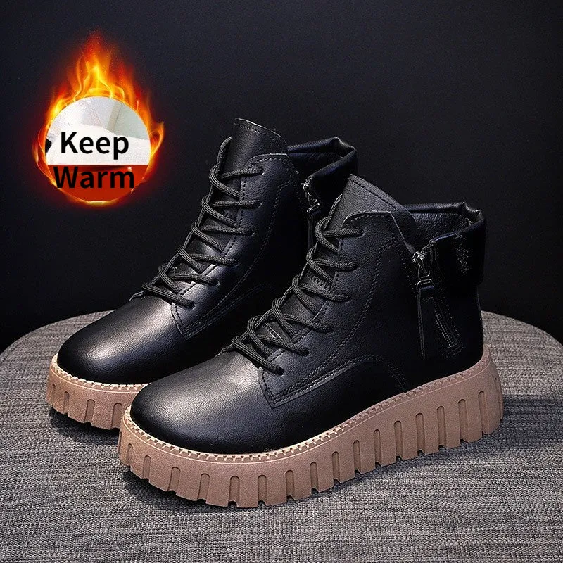 Winter Non-slip Waterproof Warm Mama's Ankle Boots