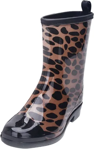 Womens Rain Boots Knee High Mens Grounded Footwear Booties And Ankle Boot Heels Slip On Barefoot Shoes Womens Rain Boots Waterproof Platform Rubber Chelsea Boots