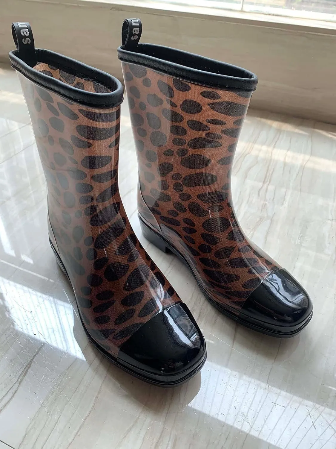 Womens Rain Boots Knee High Mens Grounded Footwear Booties And Ankle Boot Heels Slip On Barefoot Shoes Womens Rain Boots Waterproof Platform Rubber Chelsea Boots