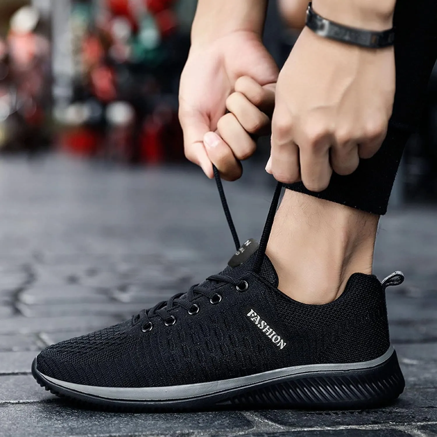 Women's Walking Sock Shoes Elastic Knit Lightweight Mens Dress Shoes Athletic Casual Slip On Shoes Slip On Sneakers Slip On Tennis Shoe Trainers Shoe