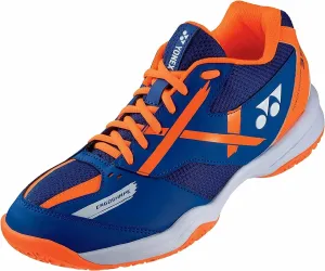 YONEX Power Cushion 39 Wide Badminton Shoes Blue/Orange (us_Footwear_Size_System, Adult, Men, Numeric, Wide, Numeric_10)
